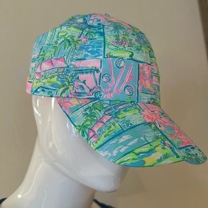 Lilly Pulitzer run around hat